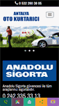 Mobile Screenshot of antalyaotokurtarici.com
